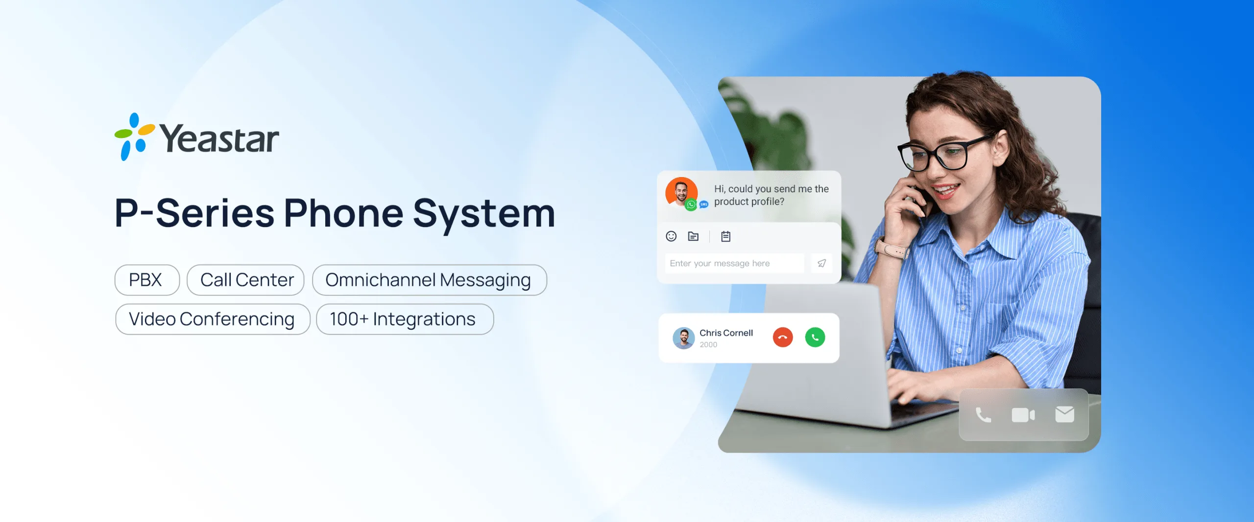 3-Banner Yeastar P-Series telefoonsysteem banner